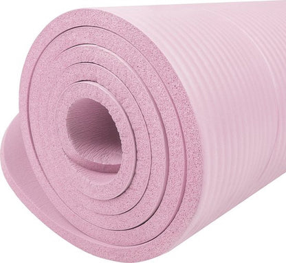 Yoga Mat - Fitnessmat - Premium Kwaliteit - Anti Slip - 61 x 183 x 1 cm - Roze