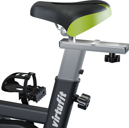 VirtuFit RS100 Indoor Cycle - Indoorfiets - Magnetisch weerstandssysteem - LCD scherm - Compatibel met Zwift & Kinomap - Met tablethouder - 6 kg vliegwiel