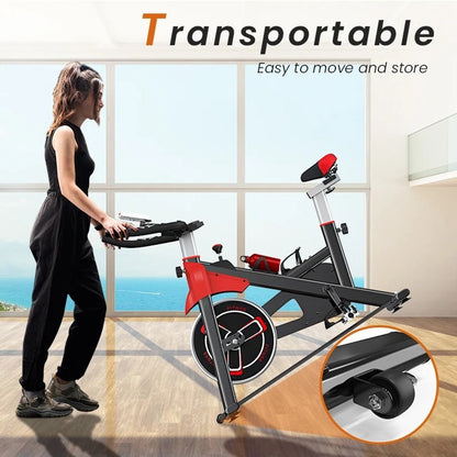Royaluxe - Hometrainer - Hometrainer Fiets - Hometrainers - Fitness - Spinning Fiets - Fitness Fiets - Sport - Fietsen - Fiets - Gym - Hometrainers Fitness