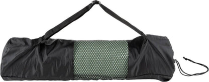 Tunturi Yoga Mat 8mm - Pilates mat - Extra dikke fitness mat - 183x61x0,8 cm - Incl Draagtas - Ecologisch materiaal - Eenvoudig te reinigen - Mint